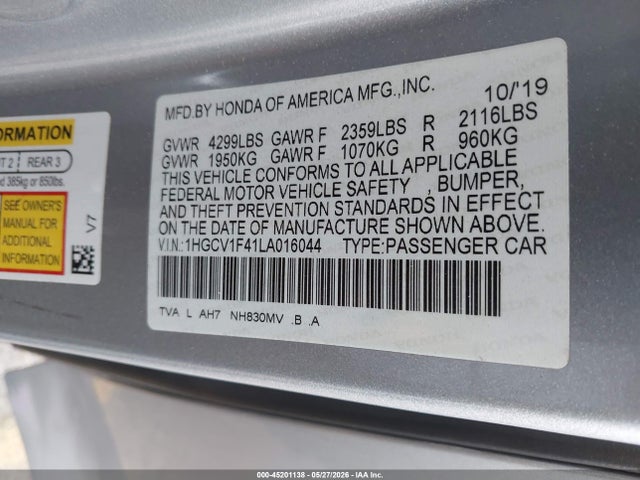 Honda Accord Ex