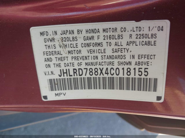Honda CR-V Ex