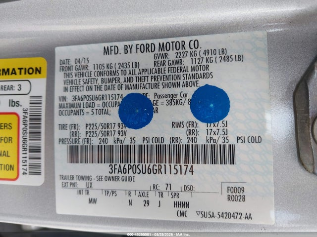 Ford Fusion Titanium