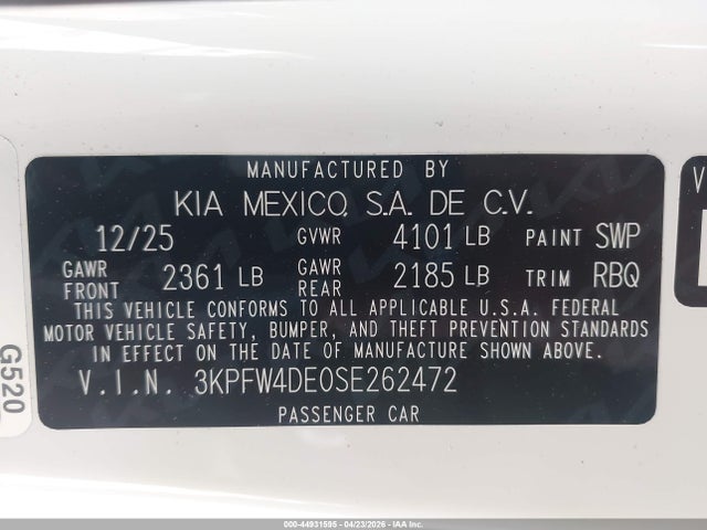 Kia K4 Gt-line