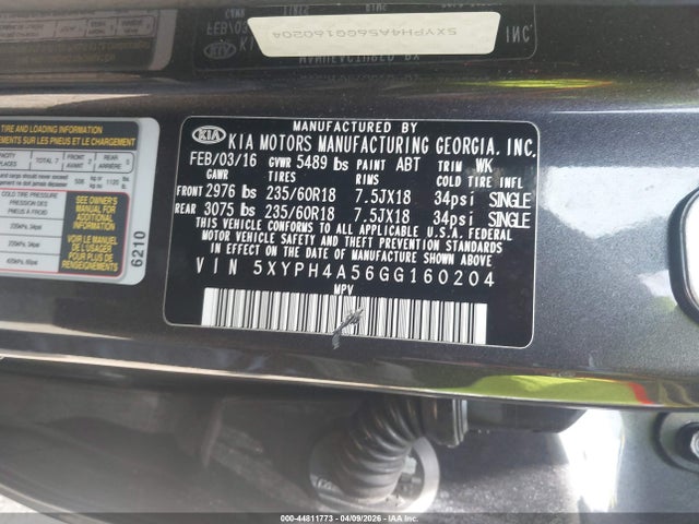 Kia Sorento 3.3l Ex