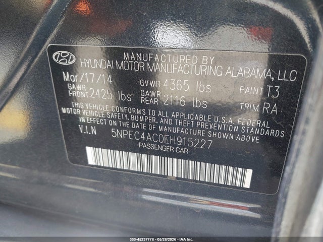 Hyundai SONATA Se