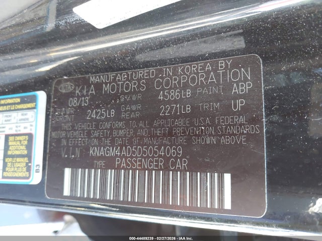Kia Optima Lx