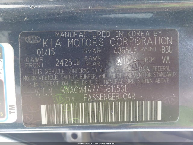 Kia Optima Lx