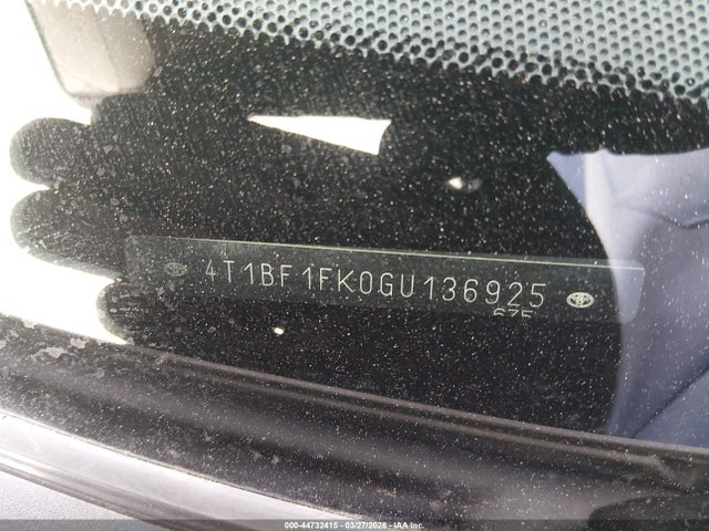 Toyota Camry Se