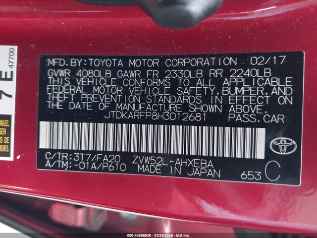 Toyota Prius Prime Plus