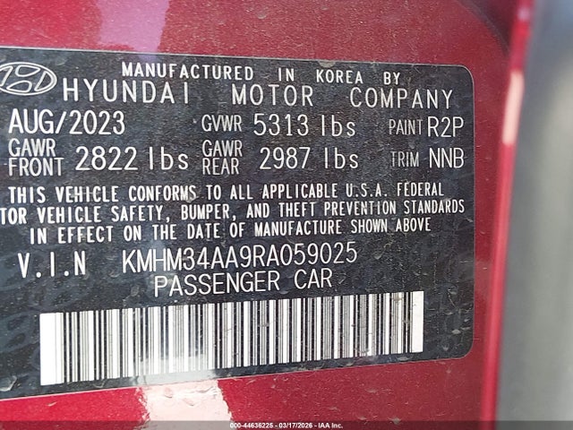 Hyundai Ioniq Sel