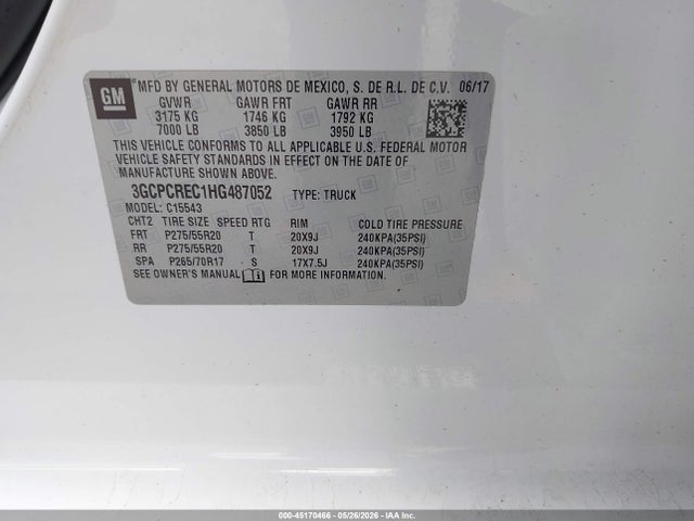 Chevrolet Silverado 1500 1lt