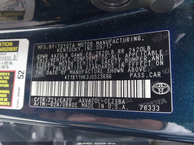Toyota Camry Se