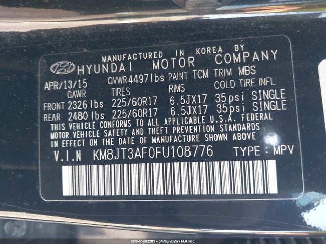 Hyundai TUCSON Gls
