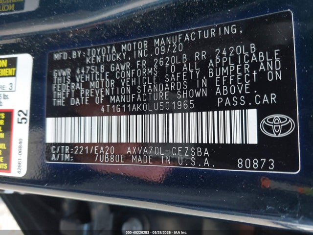 Toyota Camry Se