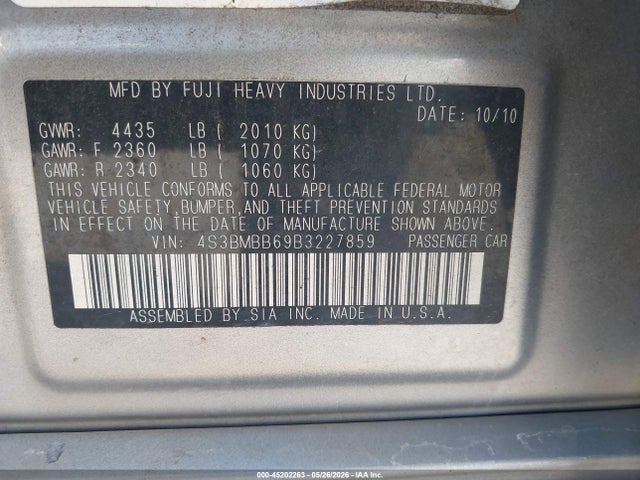 Subaru Legacy 2.5i Premium