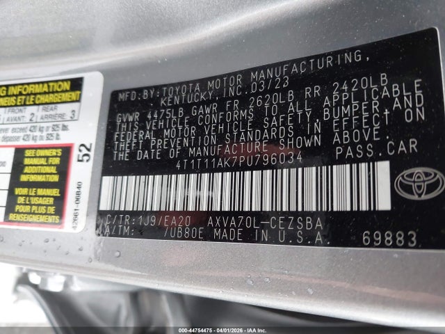 Toyota Camry Se