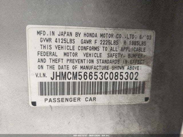 Honda Accord 2.4 Ex