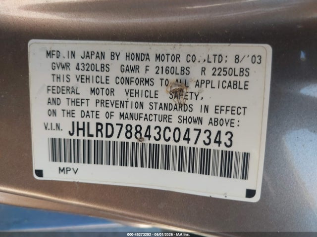 Honda CR-V Ex