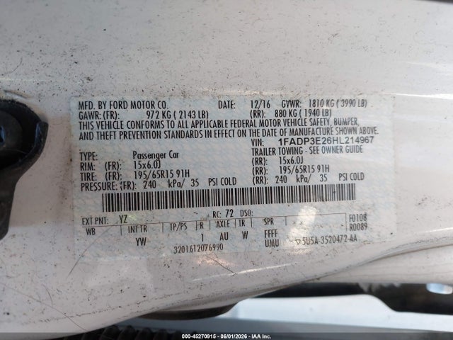 Ford Focus S