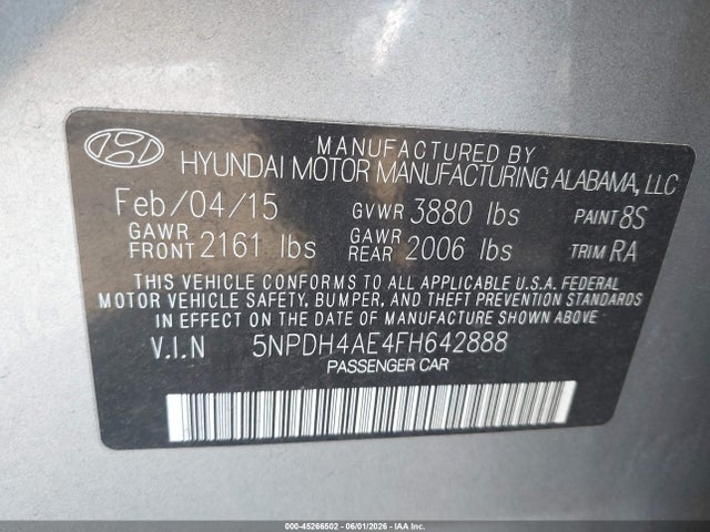 Hyundai ELANTRA Se