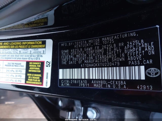 Toyota Camry Se