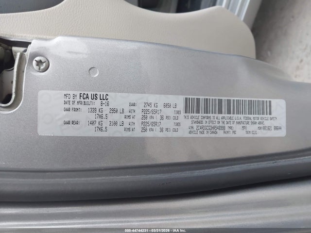 Dodge Grand Caravan Sxt
