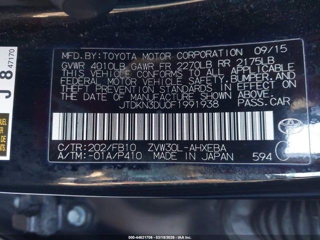 Toyota Prius Two