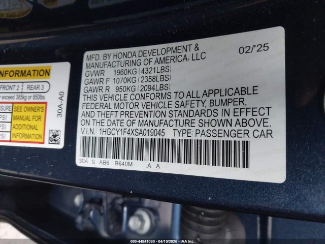 Honda Accord Se
