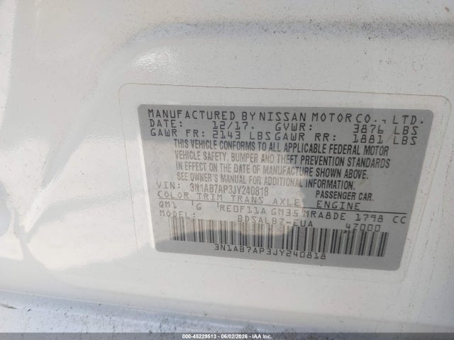 Nissan Sentra S