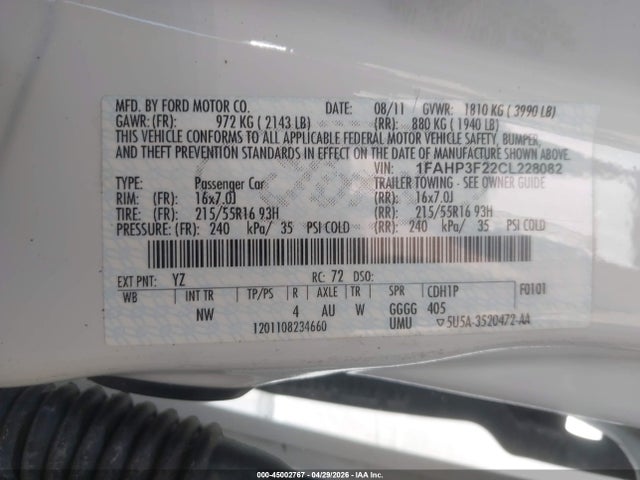 Ford Focus Se