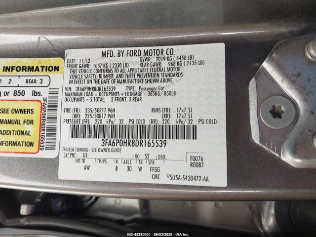 Ford Fusion Se