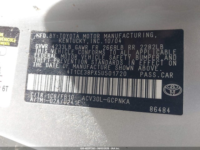 Toyota Camry Se