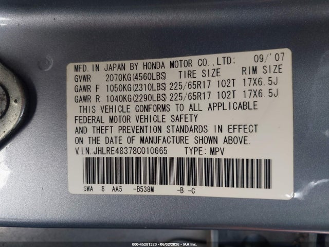 Honda CR-V Lx