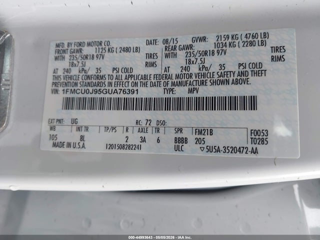 Ford Escape Titanium