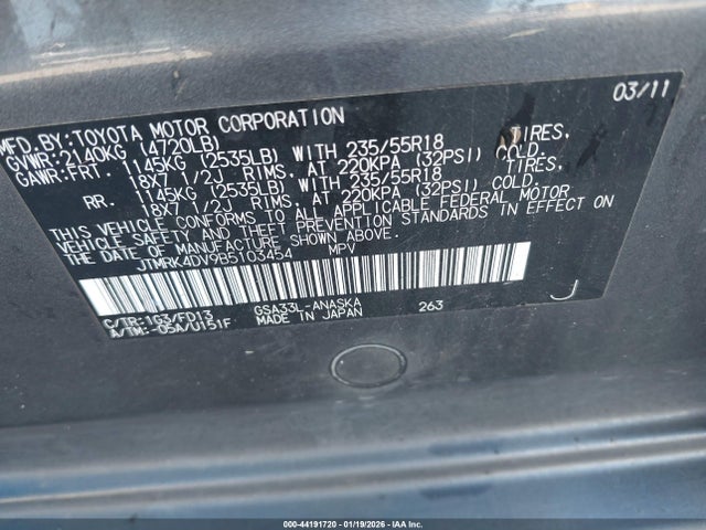 Toyota RAV4 Sport V6