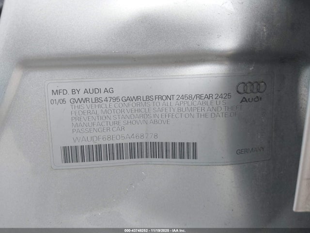 Audi A4 2.0t