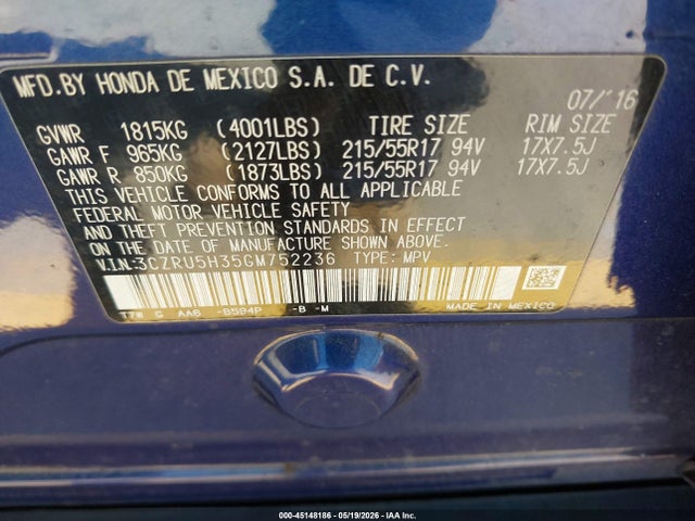 Honda HR-V Lx