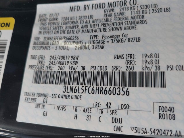 Lincoln MKZ Reserve