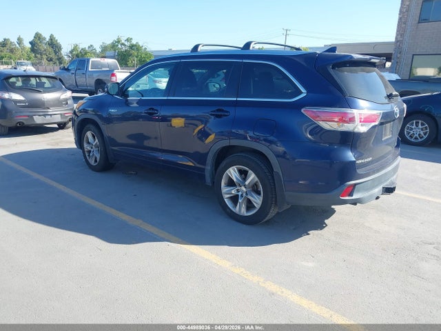 Toyota Highlander Limited Platinum V6