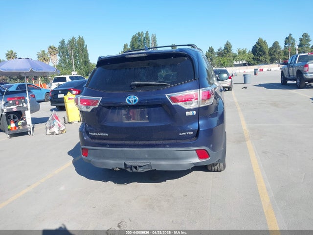 Toyota Highlander Limited Platinum V6