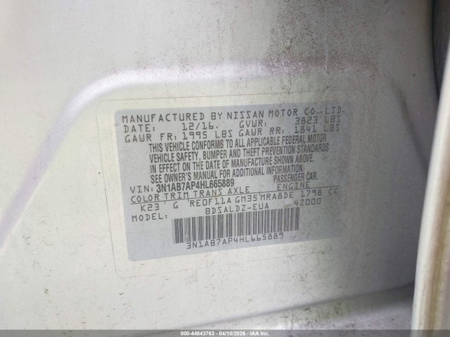 Nissan Sentra Sv