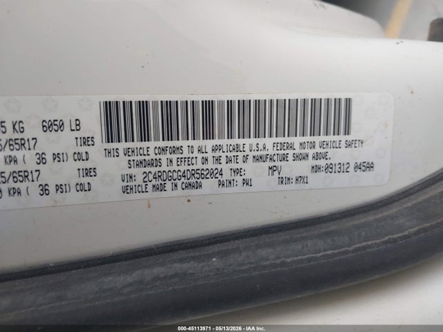 Dodge Grand Caravan Sxt