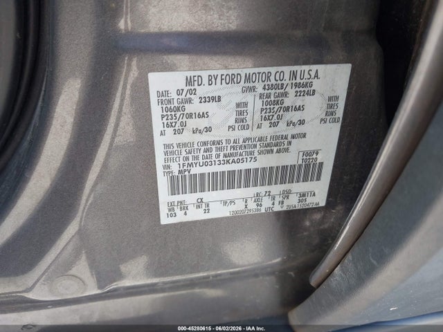 Ford Escape Xlt