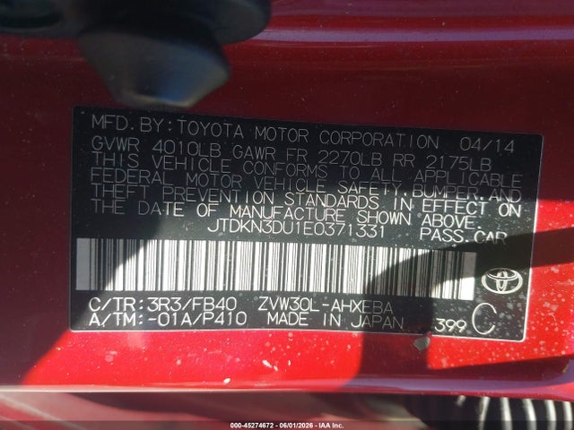 Toyota Prius Three