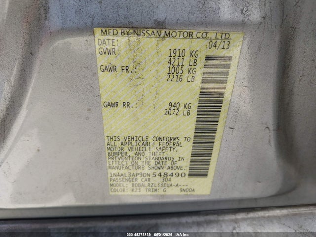 Nissan Altima 2.5 S