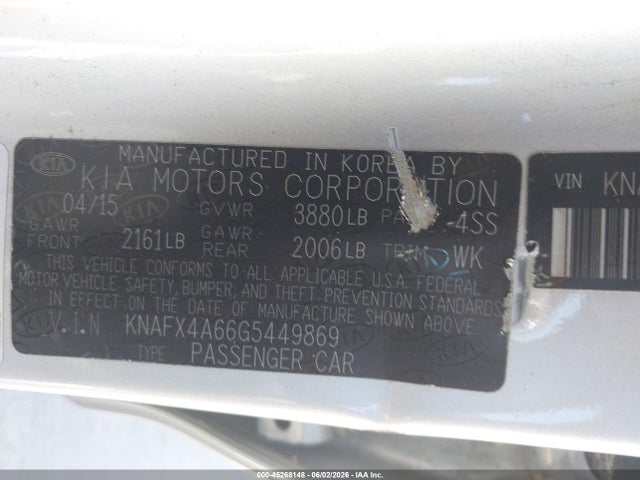 Kia Forte Lx