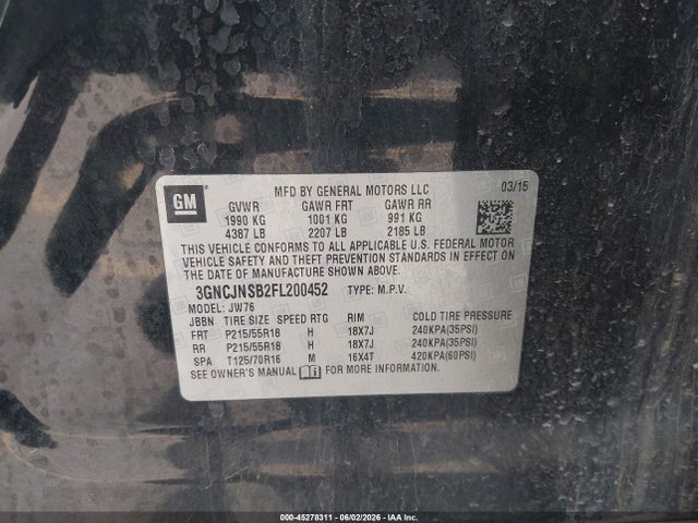 Chevrolet Trax Ltz