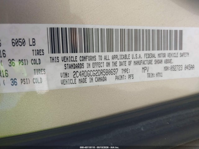 Dodge Grand Caravan Sxt
