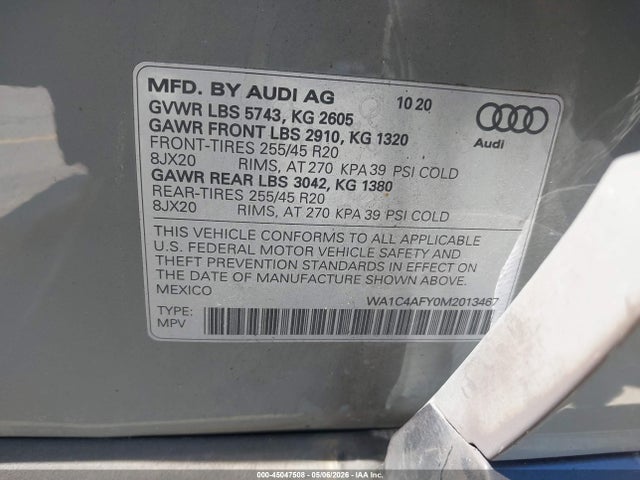 Audi Sq Prestige Tfsi Quattro Tiptronic