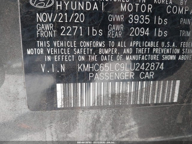 Hyundai Ioniq Blue