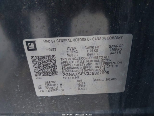 Chevrolet Equinox Lt