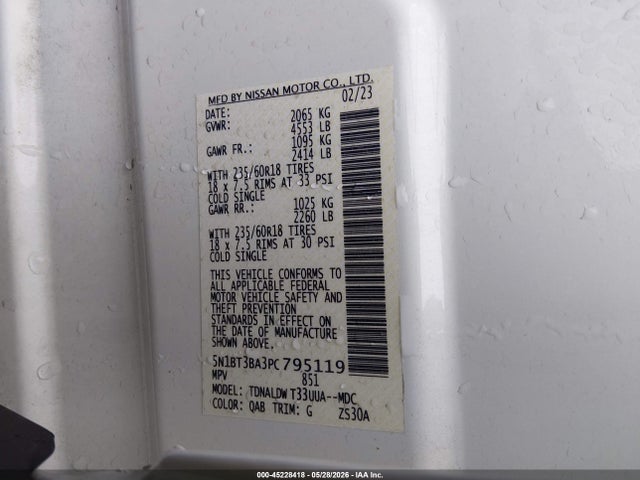 Nissan Rogue Sv Fwd