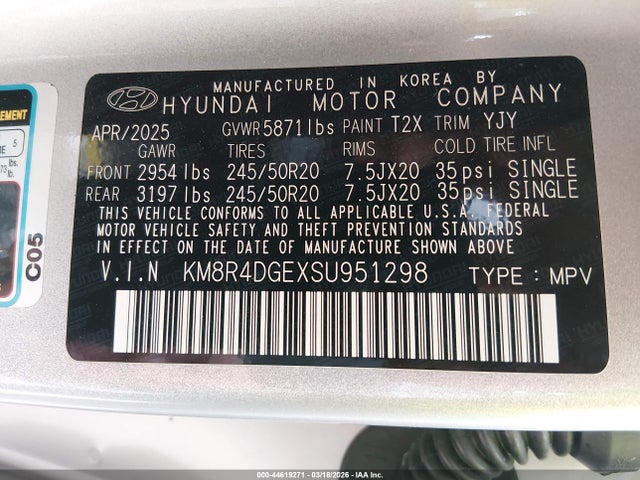 Hyundai PALISADE Sel Premium